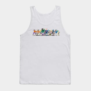 MashStache lineup Tank Top